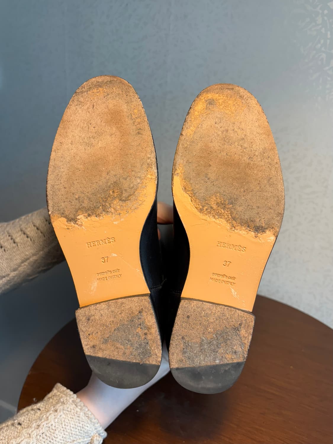 에르메스 블랙 롱부츠  상품이미지7