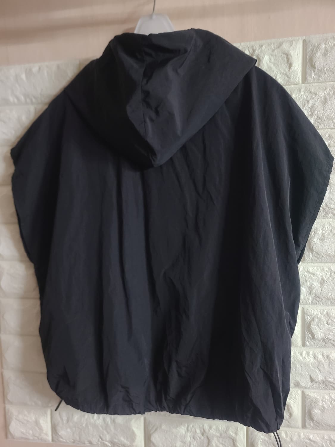 OZOC 블랙 후드 나시 바람막이 상품이미지6