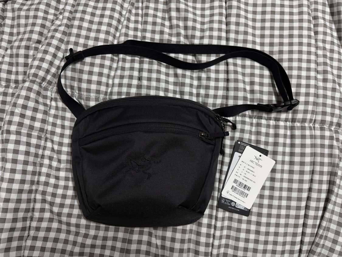 아크테릭스 맨티스 2 웨이스트팩 블랙 상품이미지1