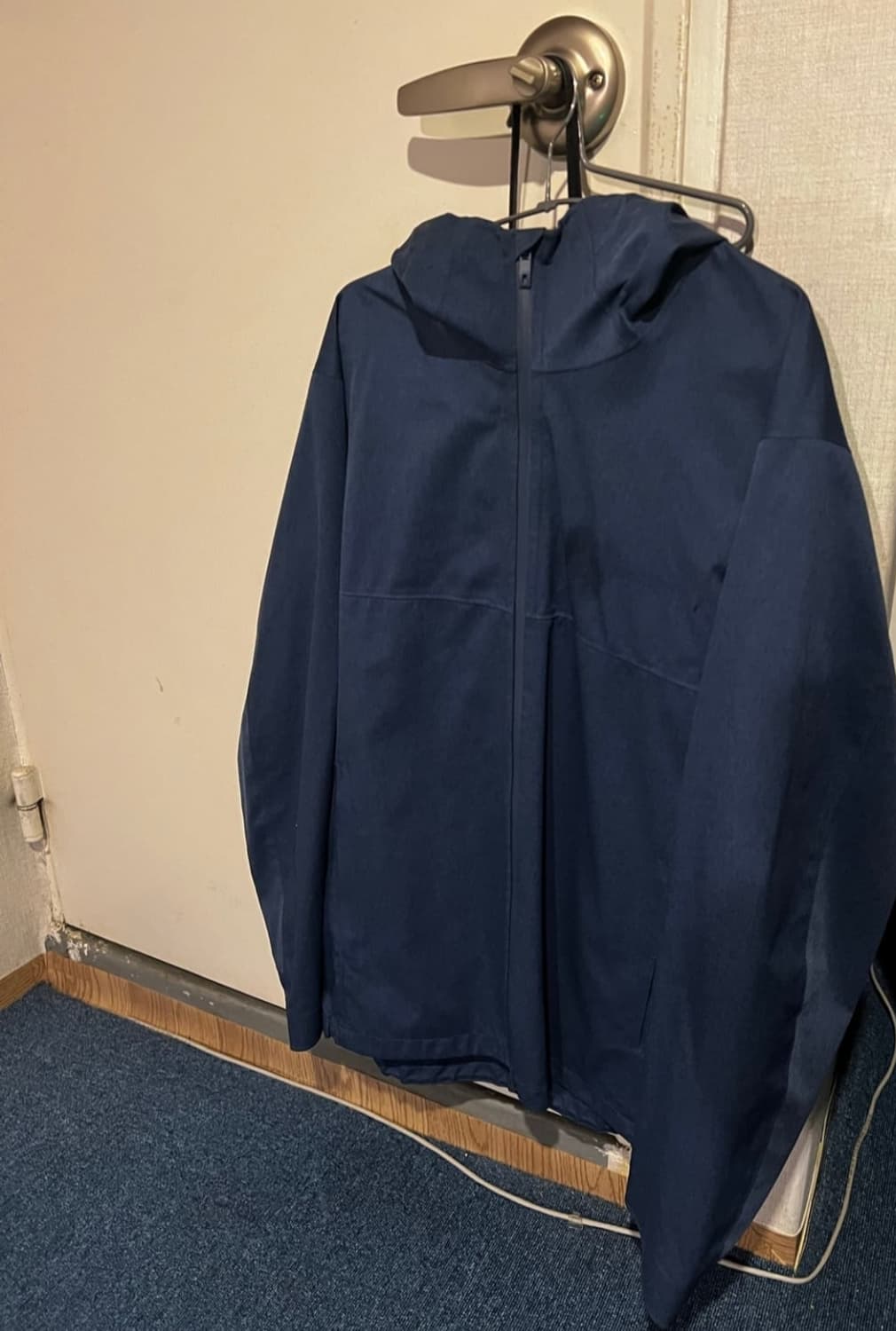 유니클로 파카 바람막이 블루 상품이미지1