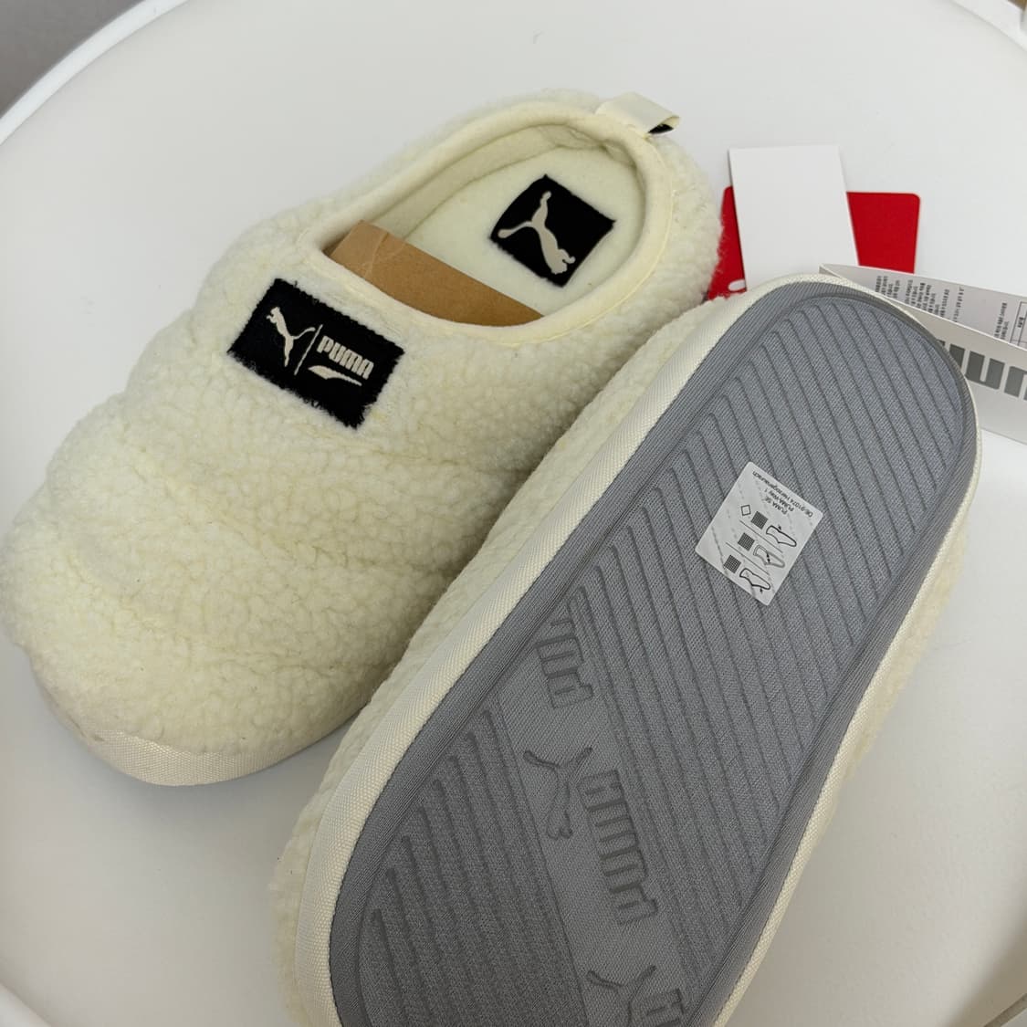 푸마 겨울 슬리퍼 새상품 230 상품이미지2