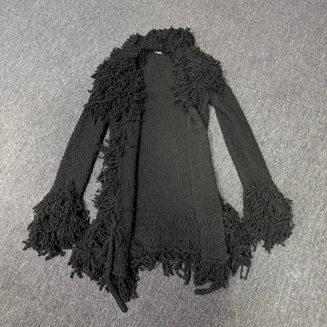 휴고 보스 프린지 디테일 가디건 상품이미지6