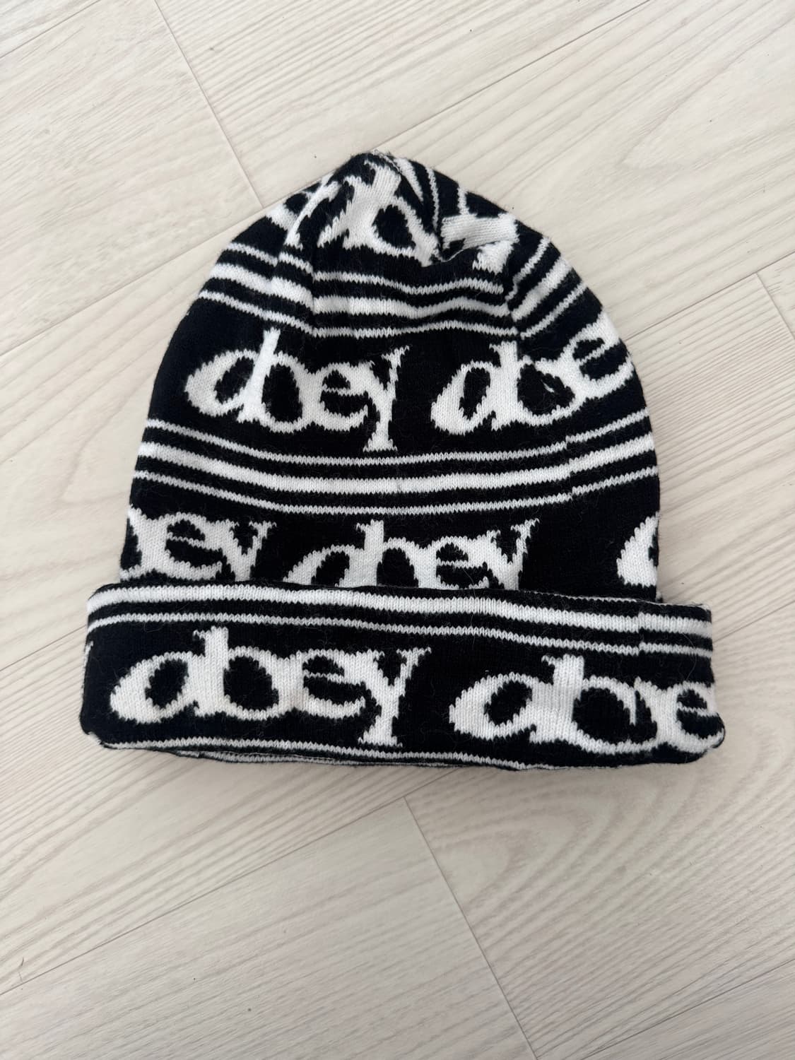 obey 스펠아웃 비니 상품이미지1