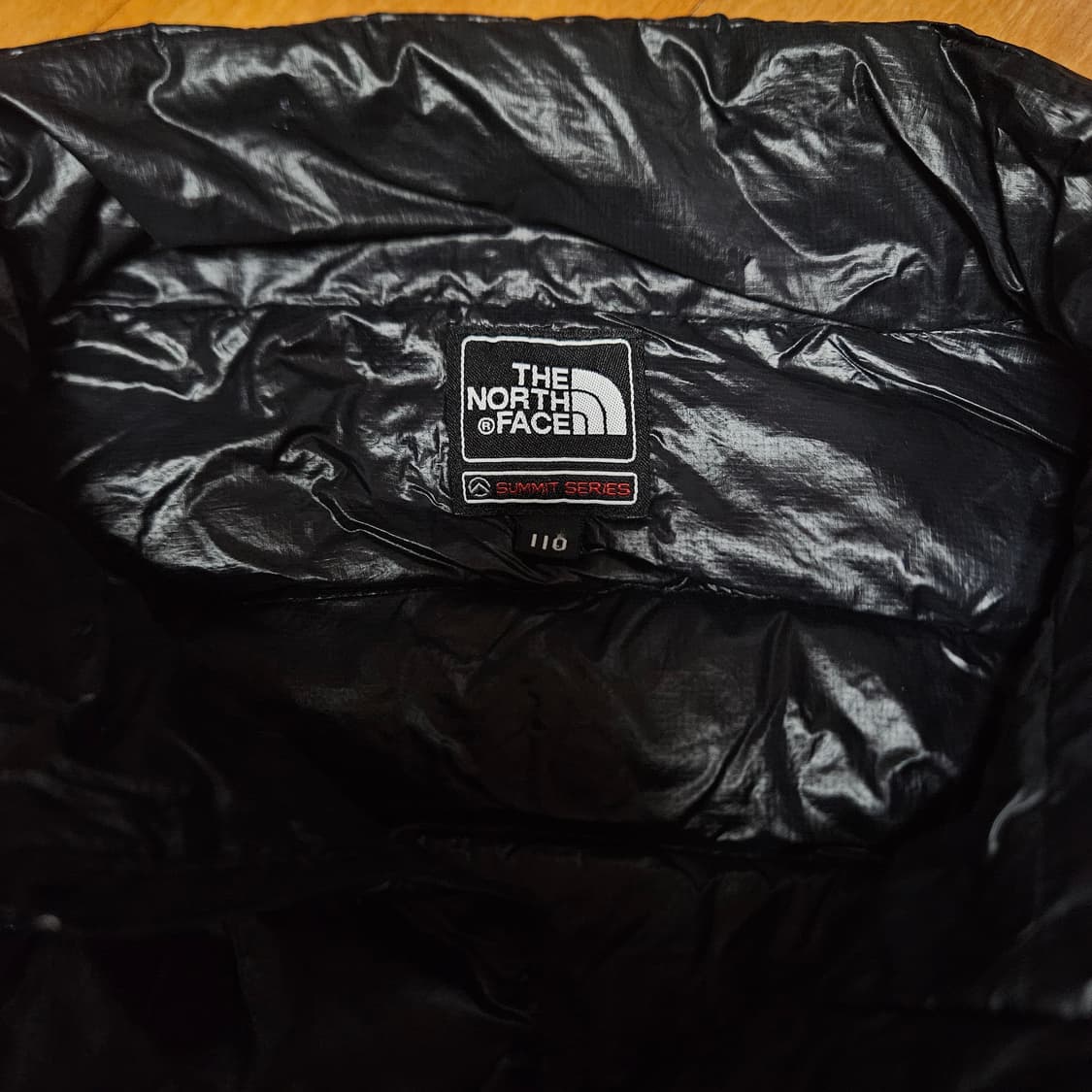 노스페이스 800 써밋 경량 패딩 블랙 110 상품이미지6