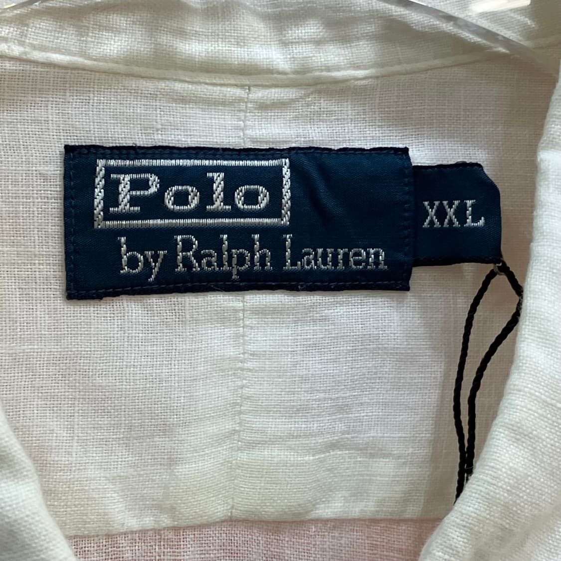 폴로 랄프로렌 화이트 마 셔츠 XXL 상품이미지2