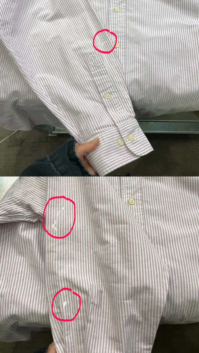 (16 1/2) POLO 폴로 랄프로렌 스트라이프 셔츠 야머스핏 상품이미지9