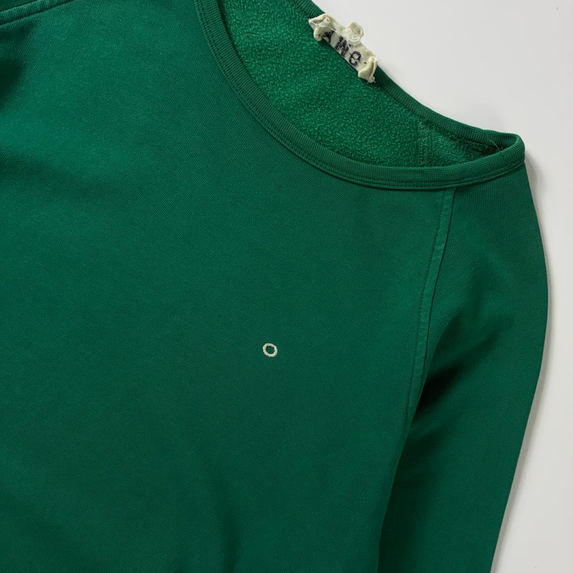 Japanese vintage  YMC 자수 코튼 그린 맨투맨  상품이미지3