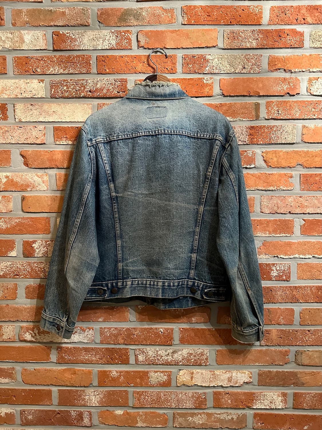 80s USA 빈티지 리바이스 70505 3rd 데님 트러커 자켓 상품이미지6