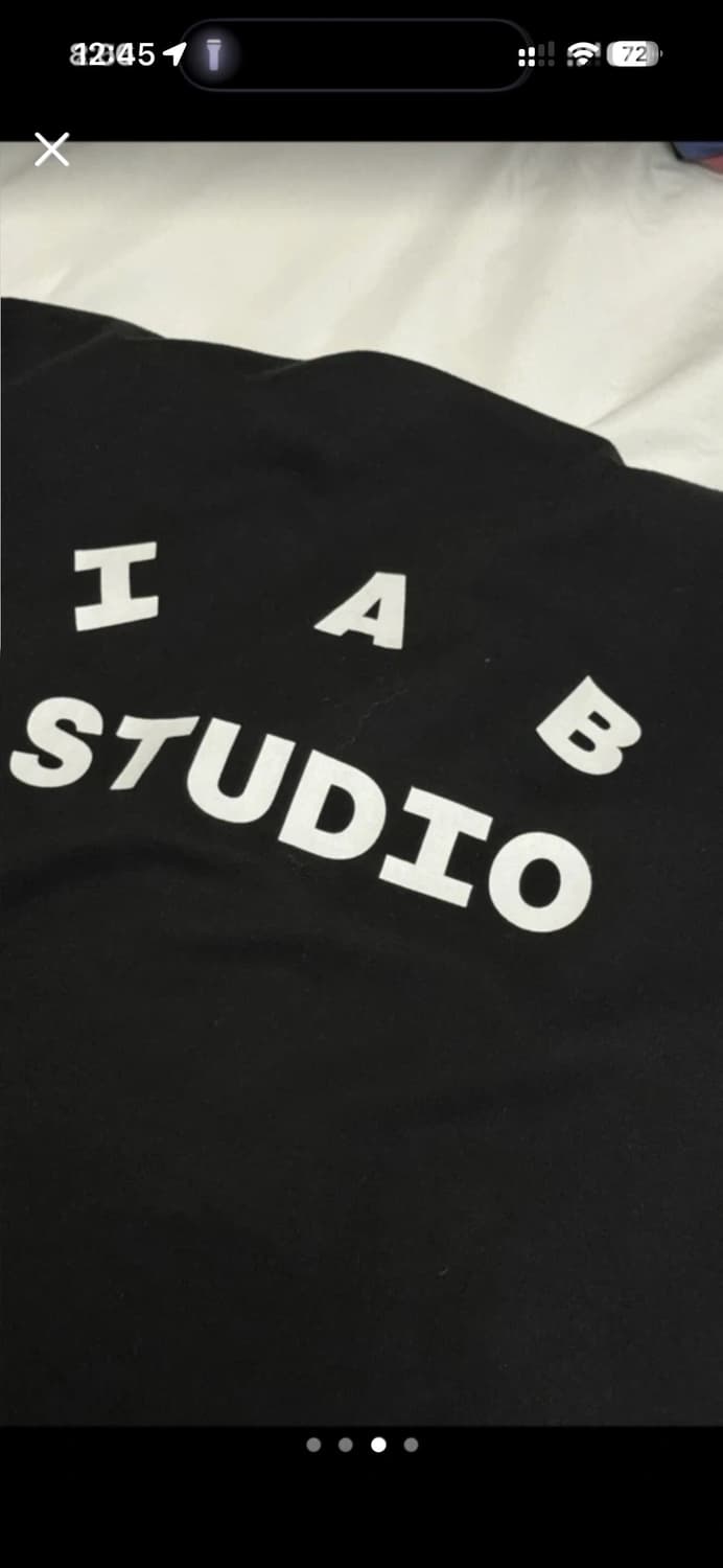 IAB 스튜디오 10주년 한정판 블랙 L 상품이미지3