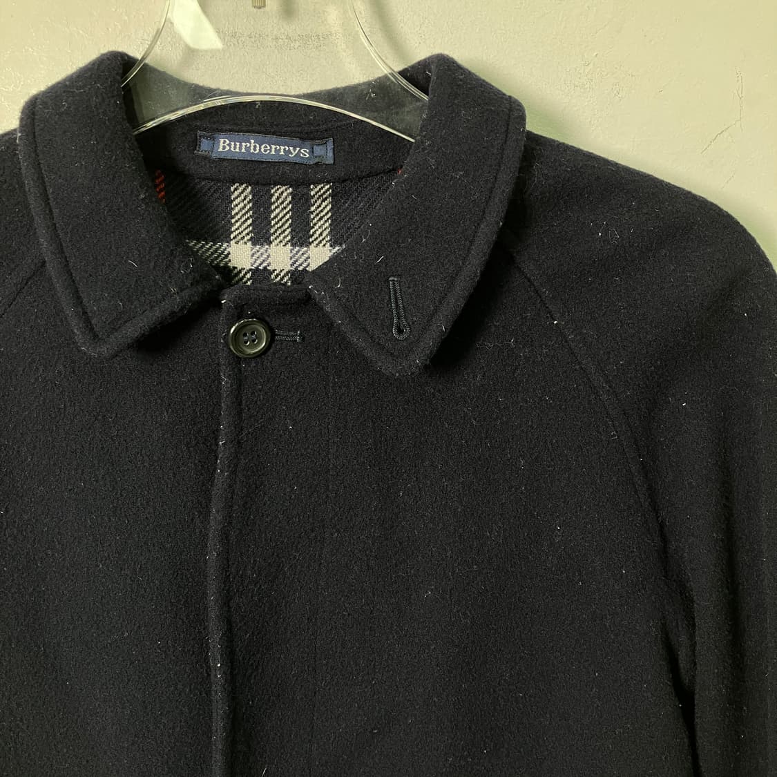 버버리 네이비 울 맥코트 상품이미지4