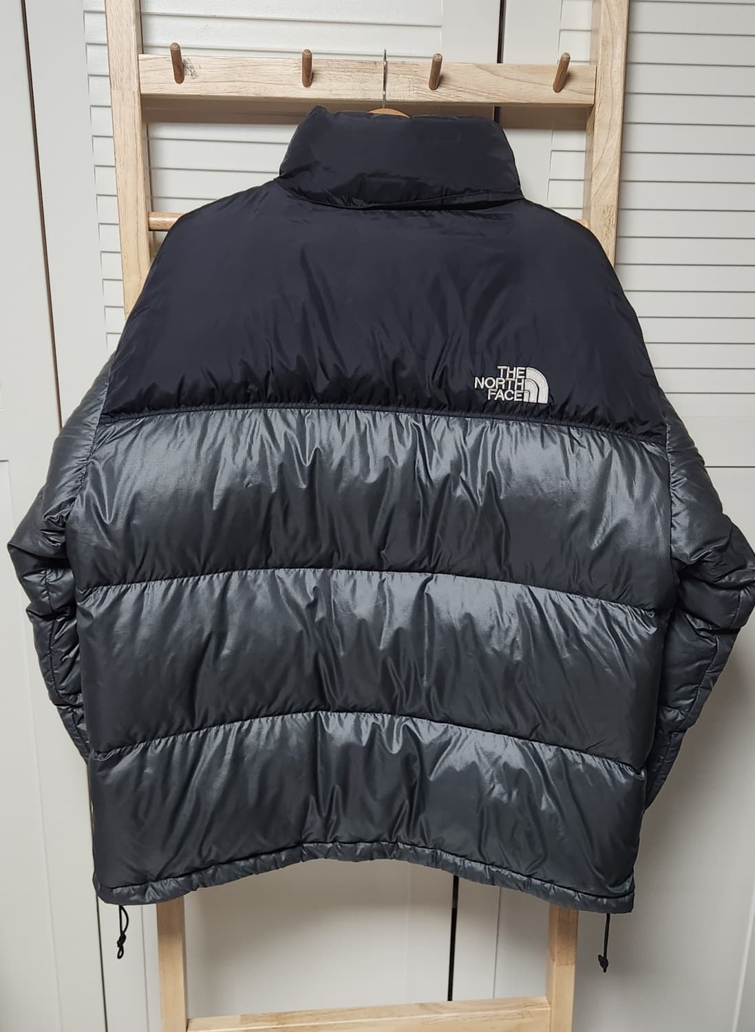노스페이스 700 눕시 다크 그레이 패딩 자켓 상품이미지5