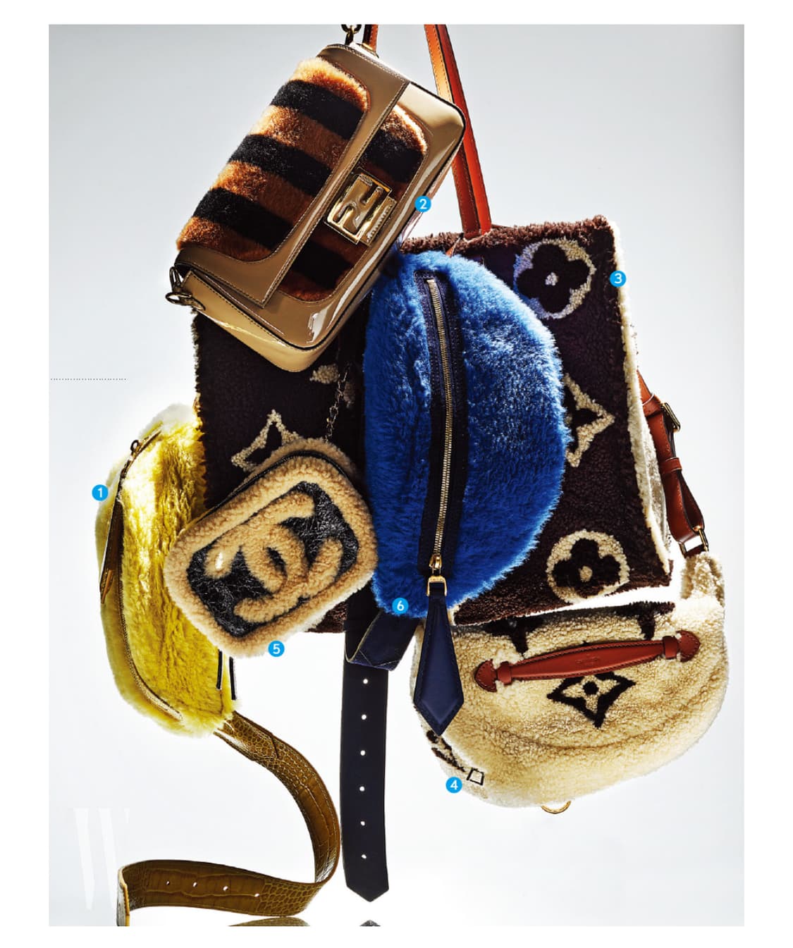 막스마라 불루 테디 울 알파카 벨트백 상품이미지1