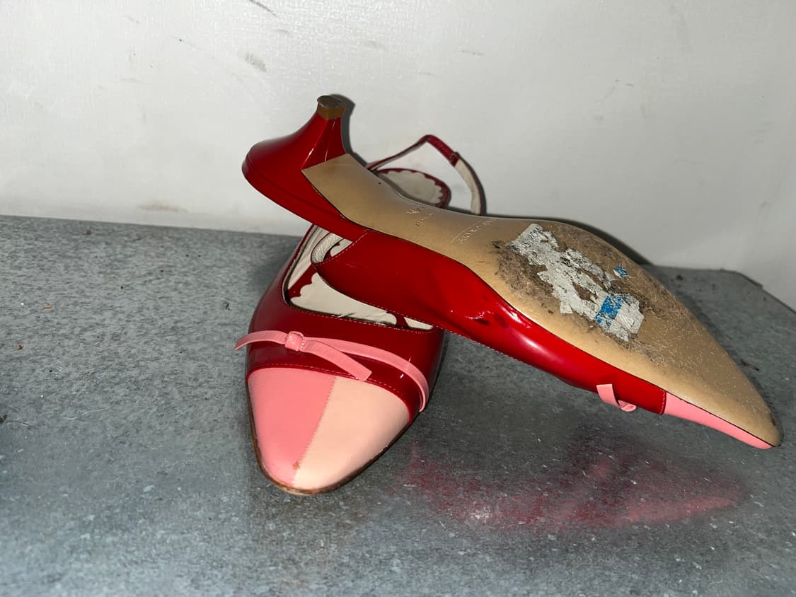 마크제이콥스 리본 슬링백 샌들힐 상품이미지6