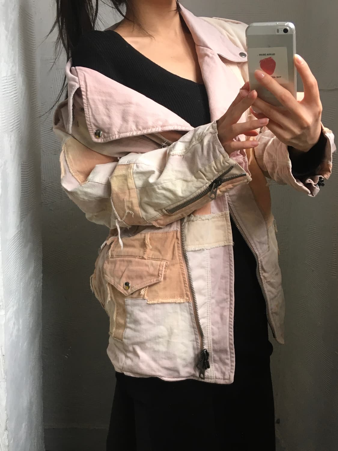 Isabel Marant 이자벨마랑 핑크 패치워크 자켓 상품이미지1