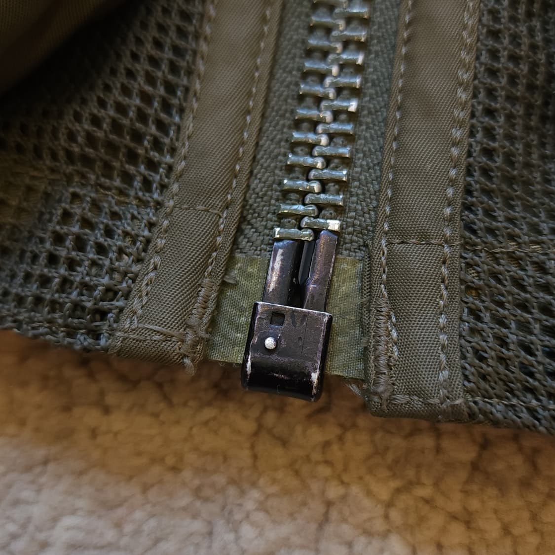 오리지널 미군 헬리콥터 조종사 에어포스 멀티포켓 메쉬 베스트 M 상품이미지8