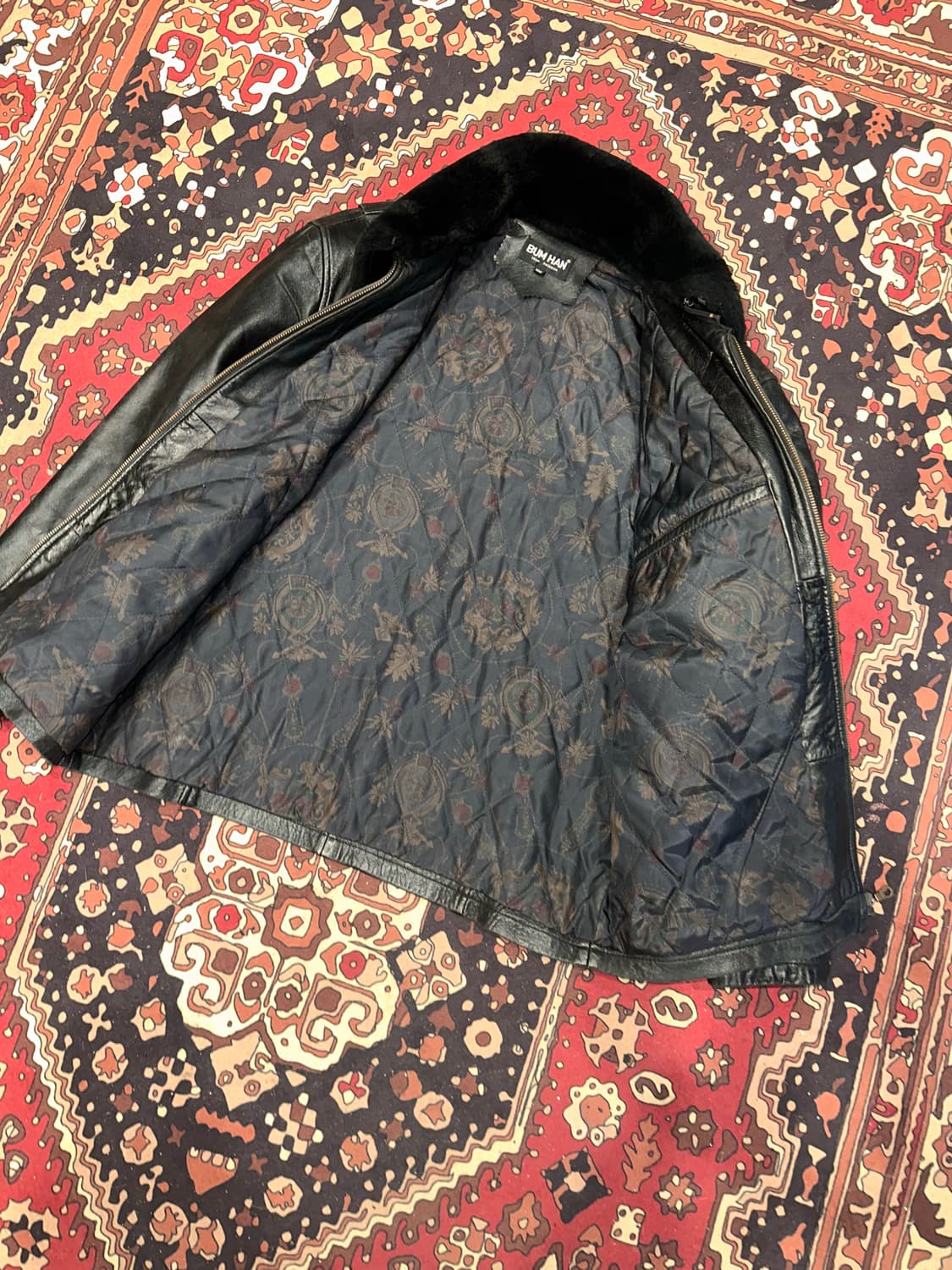 ( L-XL ) 가죽자켓 레더자켓 워크웨어 아메카지 스포츠가죽 상품이미지7