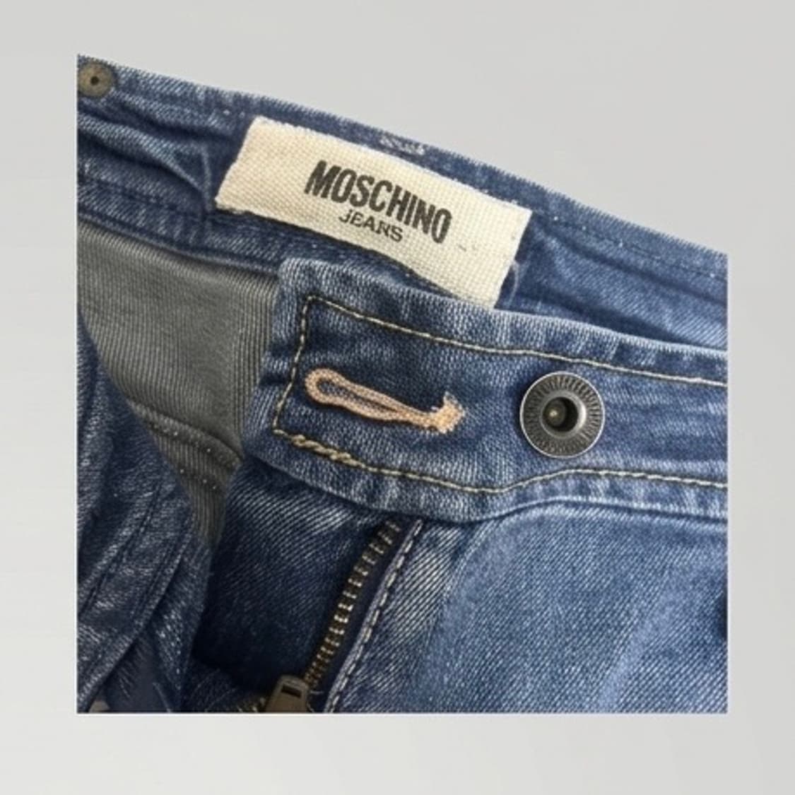 Moschino low rise capri jeans 카프리팬츠 상품이미지3
