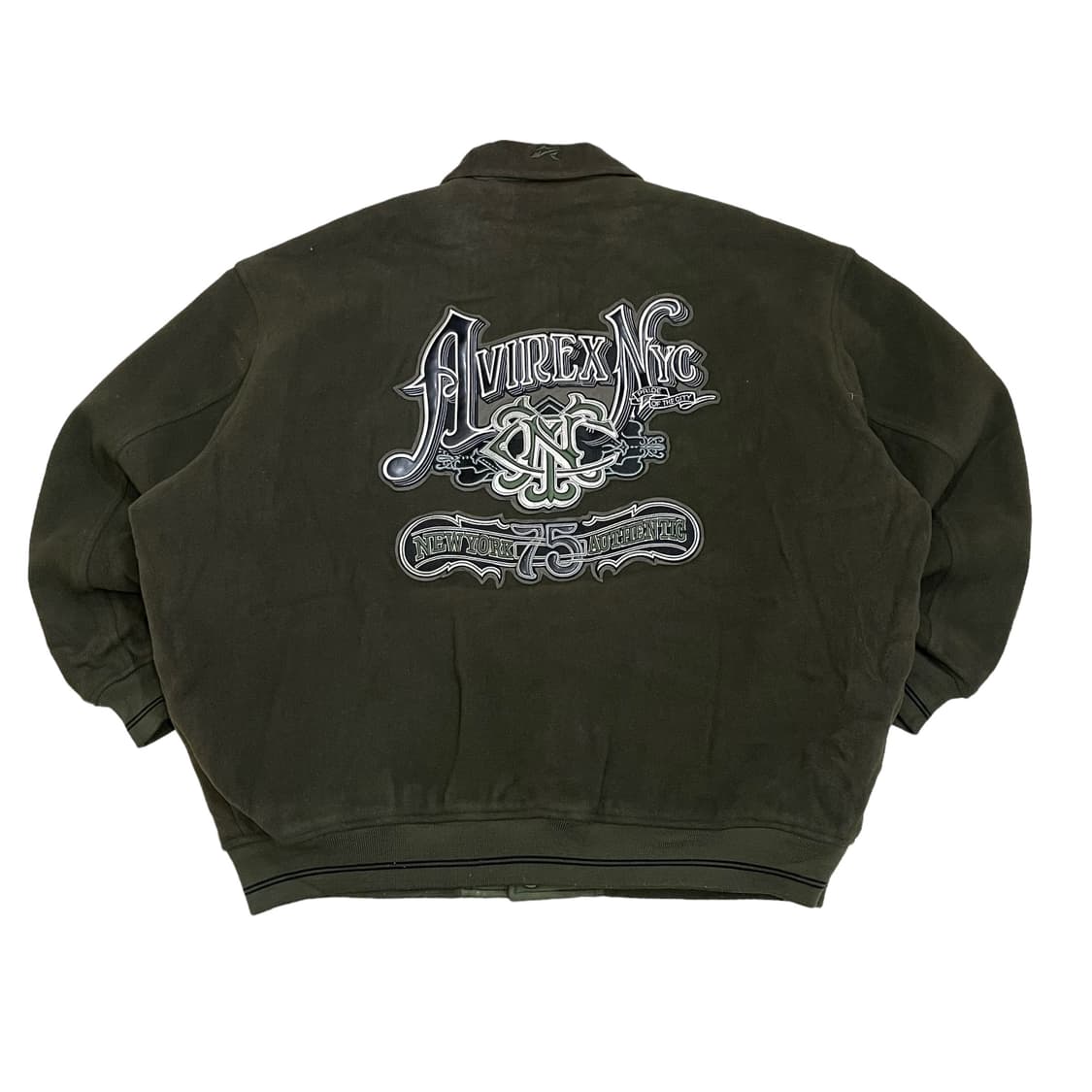 아비렉스X뉴욕양키스 리버시블 양면 울 바시티 자켓 상품이미지1