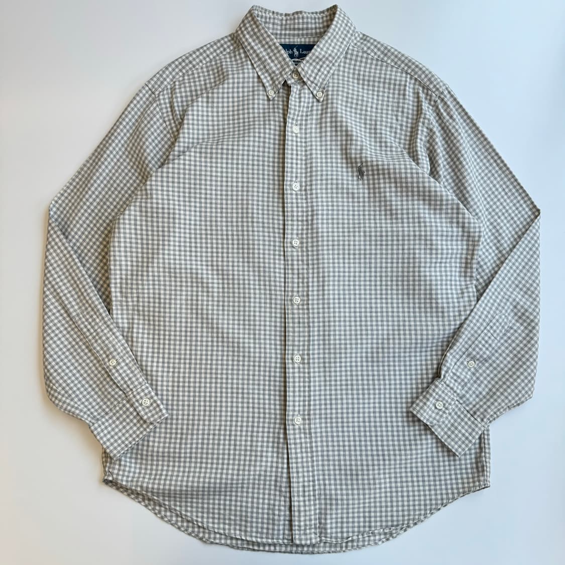 Polo  폴로 랄프로렌 자수 체크 셔츠 상품이미지1
