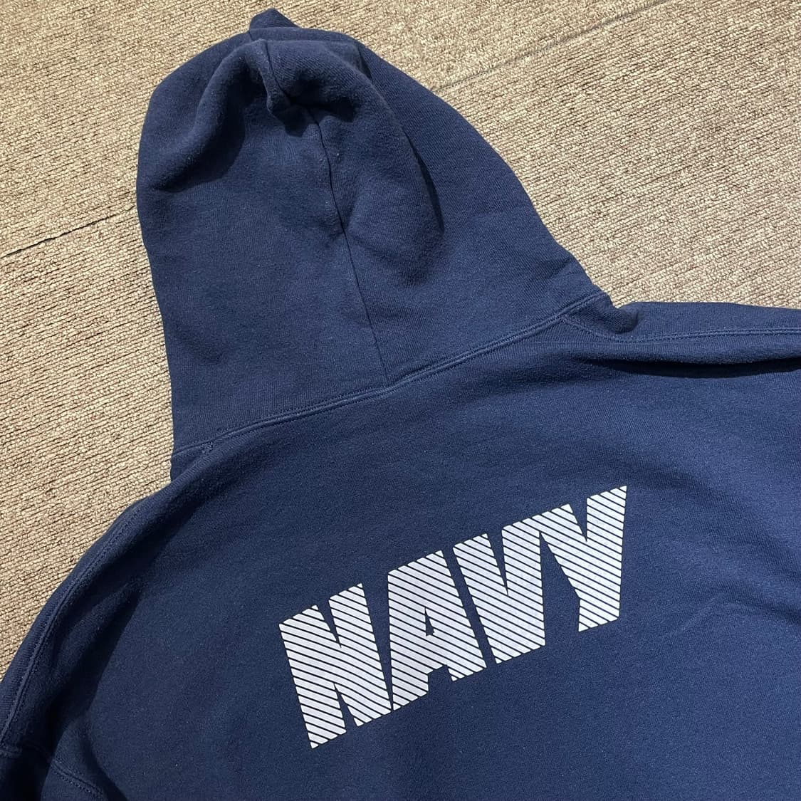 (L) USA Soffe NAVY 밀리터리 미해군 후드티 상품이미지5