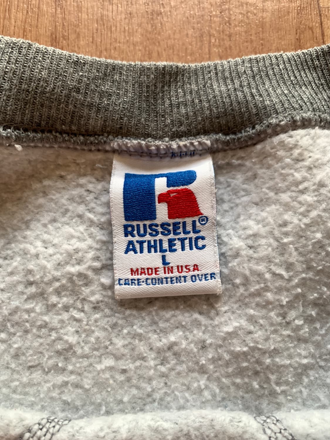 90s usa 러셀 애슬레틱 보스턴 레드삭스 스웻셔츠 L 상품이미지3