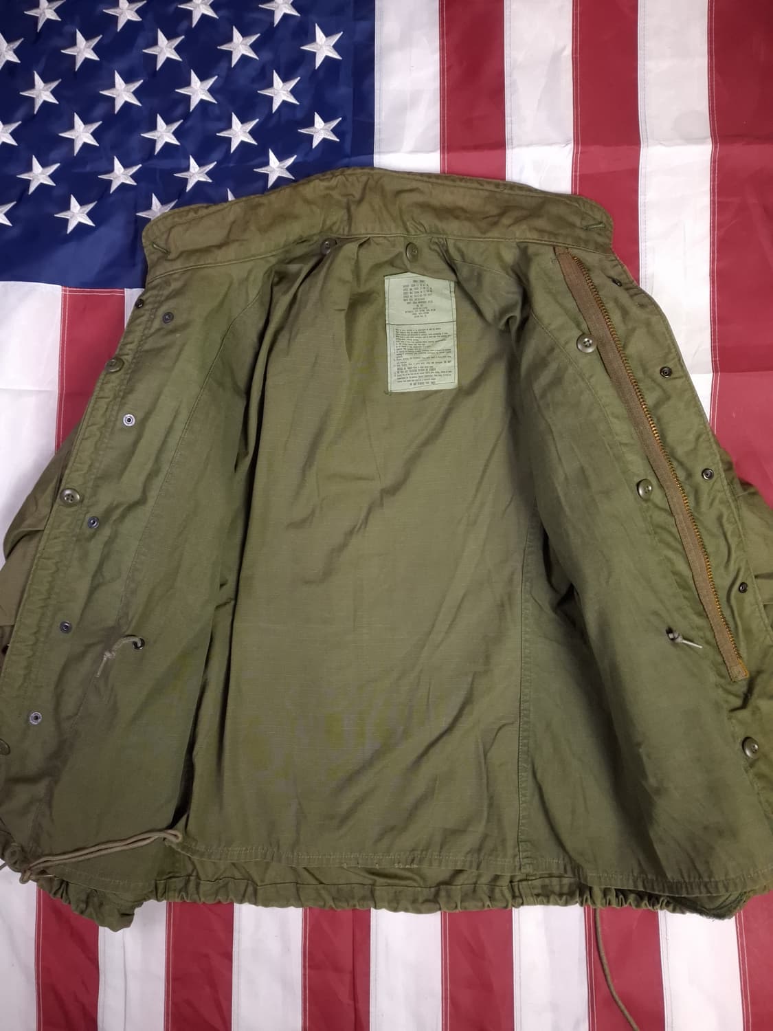 특A 오리지날 미군 84's 지급용 3세대 M-65 필드 야상 상품이미지6