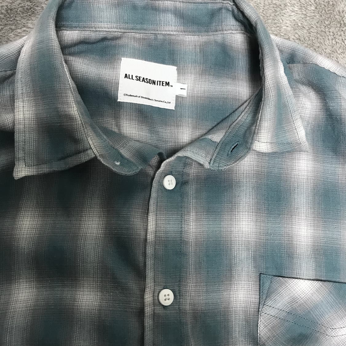 디미트리블랙 옴브레 셔츠 1사이즈 상품이미지2