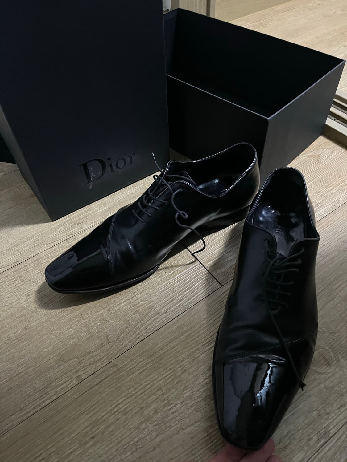 디올옴므 half leather 더비슈즈 상품이미지5