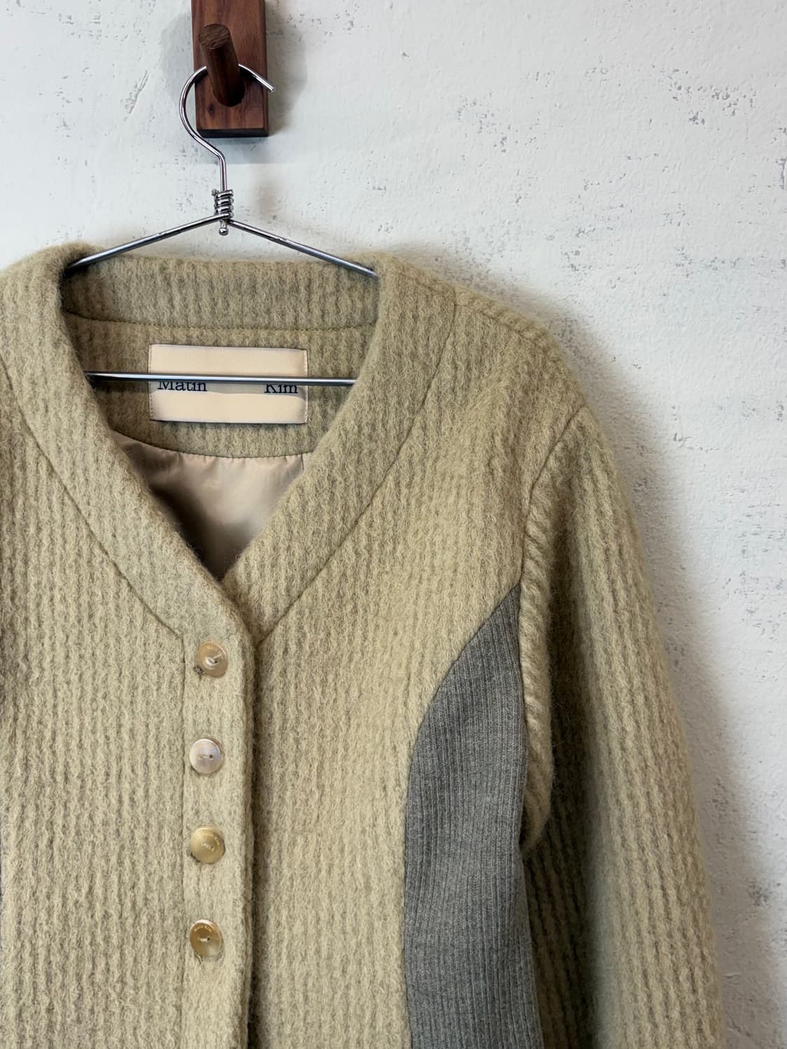 마뗑킴 볼륨 가디건 울 자켓 상품이미지2