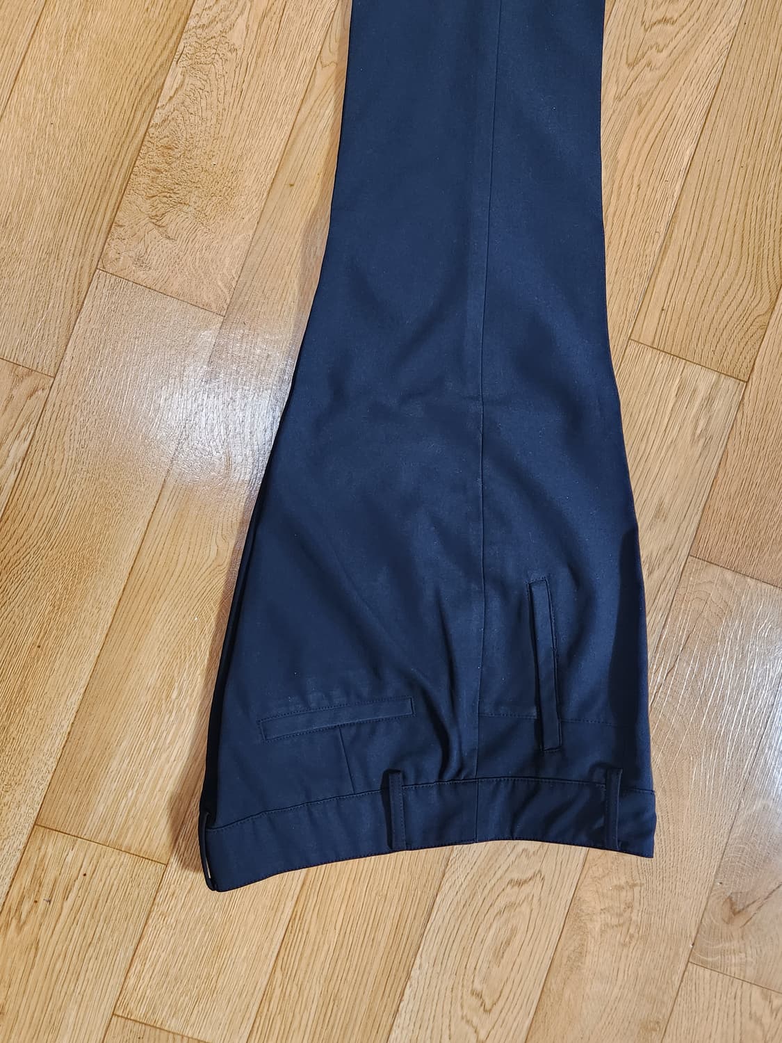 LOUISEN 검정색 기모 슬랙스 바지 28 상품이미지2