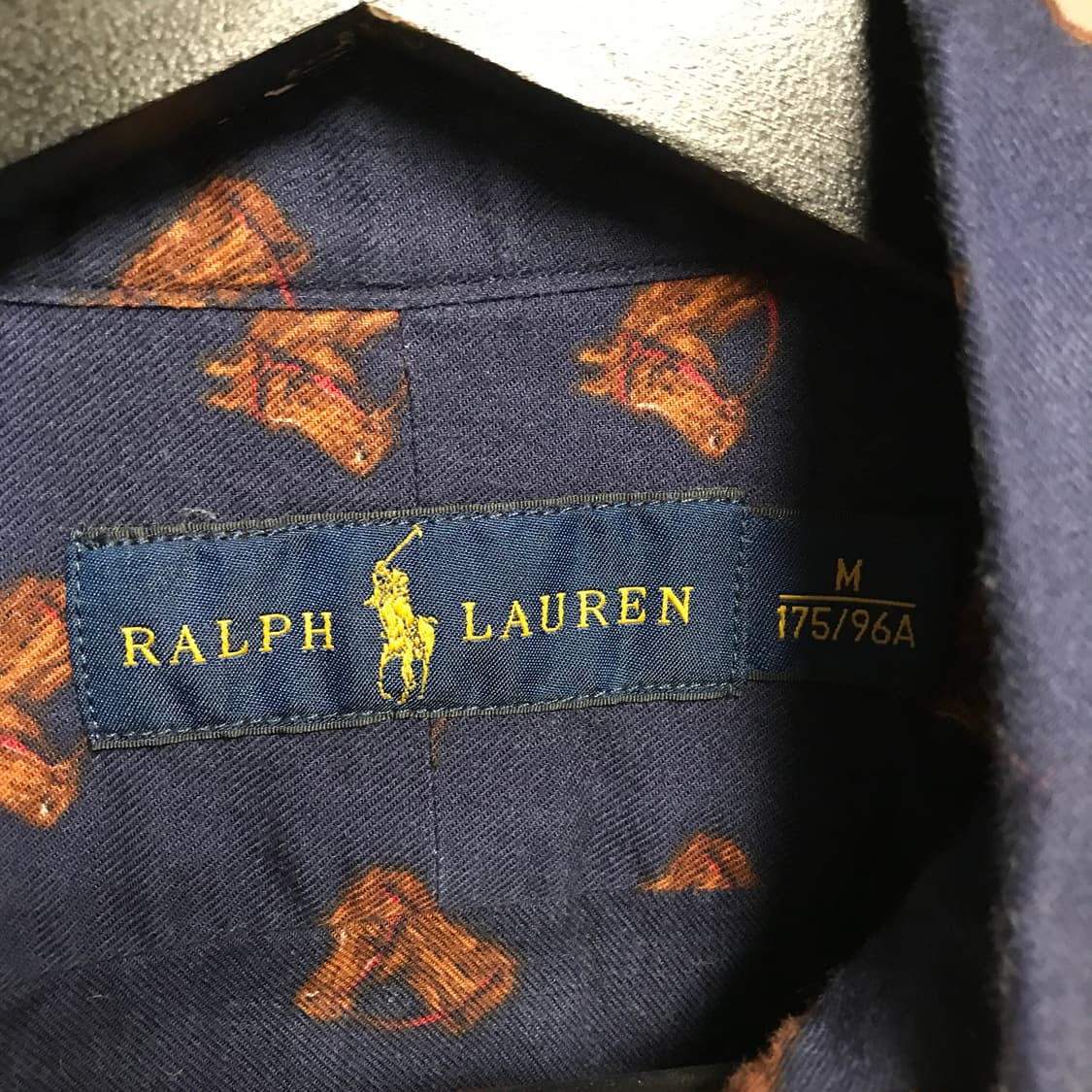폴로 랄프로렌 멀티 로고 셔츠 M 상품이미지5