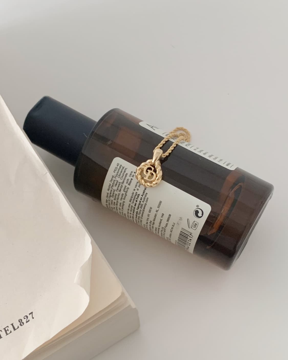 [ 디올 ] 빈티지 디올 로고 목걸이 상품이미지2