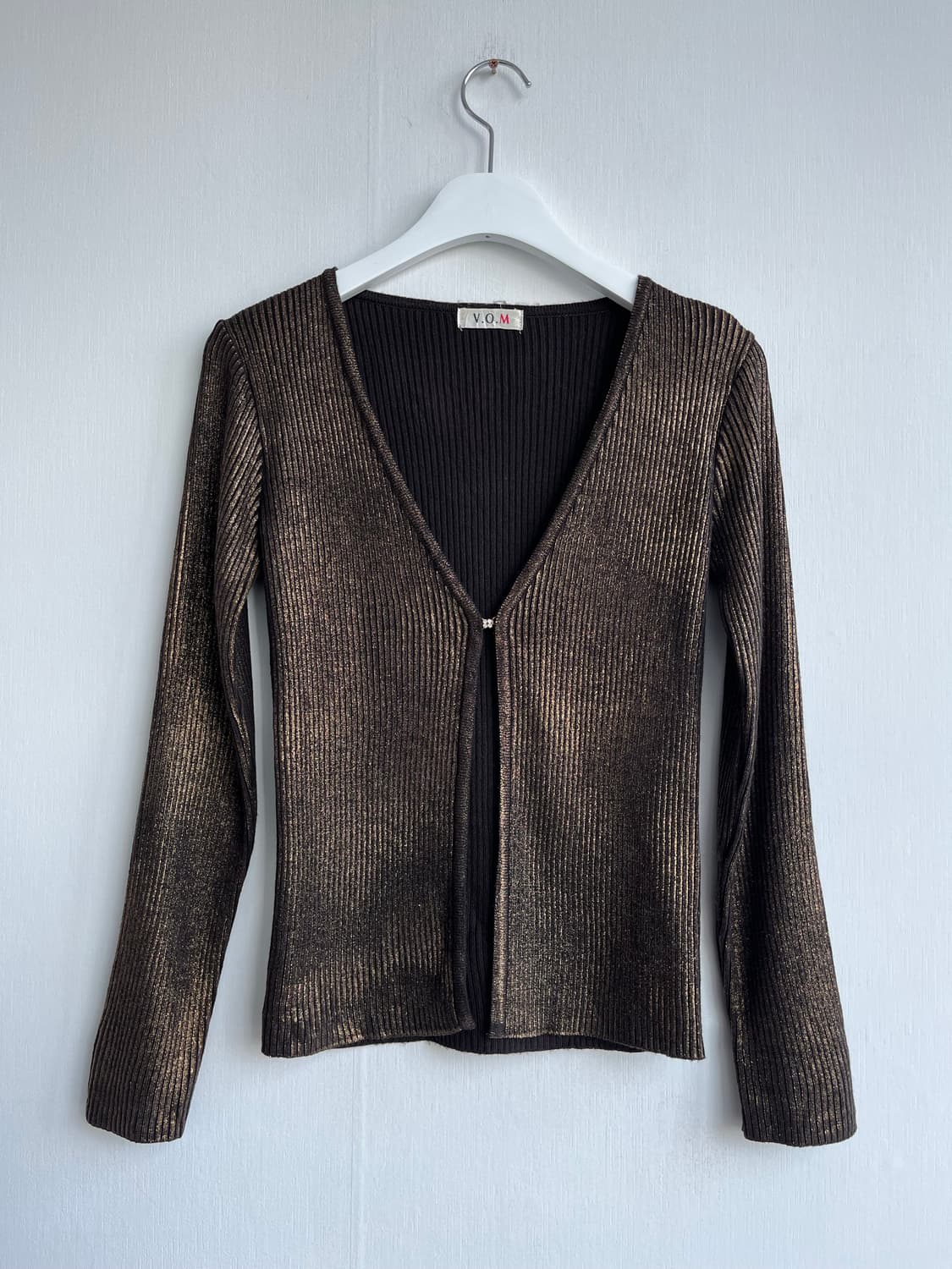 V.O.M 골드펄 니트 가디건 상품이미지1