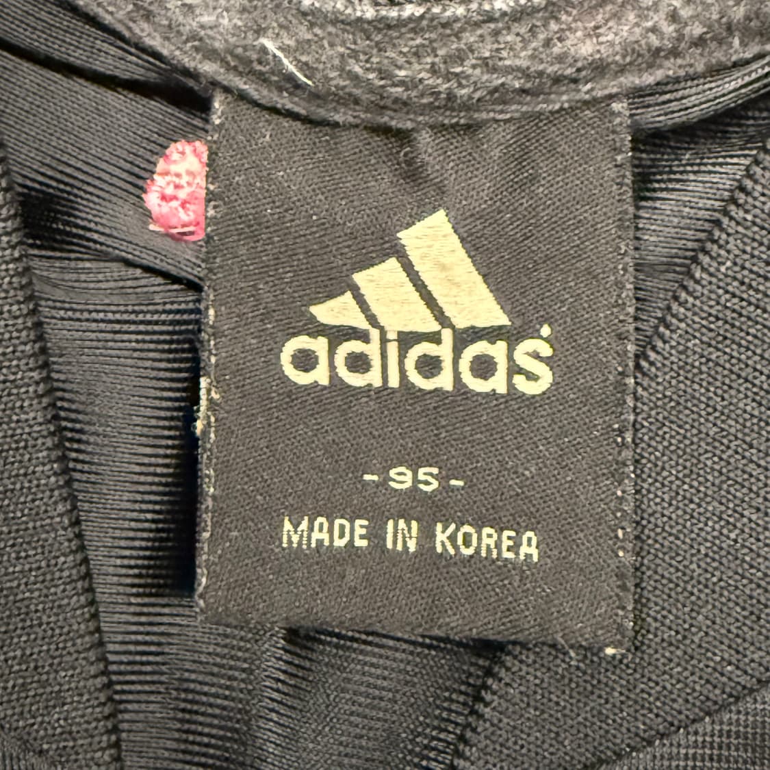 [정품/95] 아디다스 블랙 핑크 삼선 트랙탑 져지 b19 상품이미지5