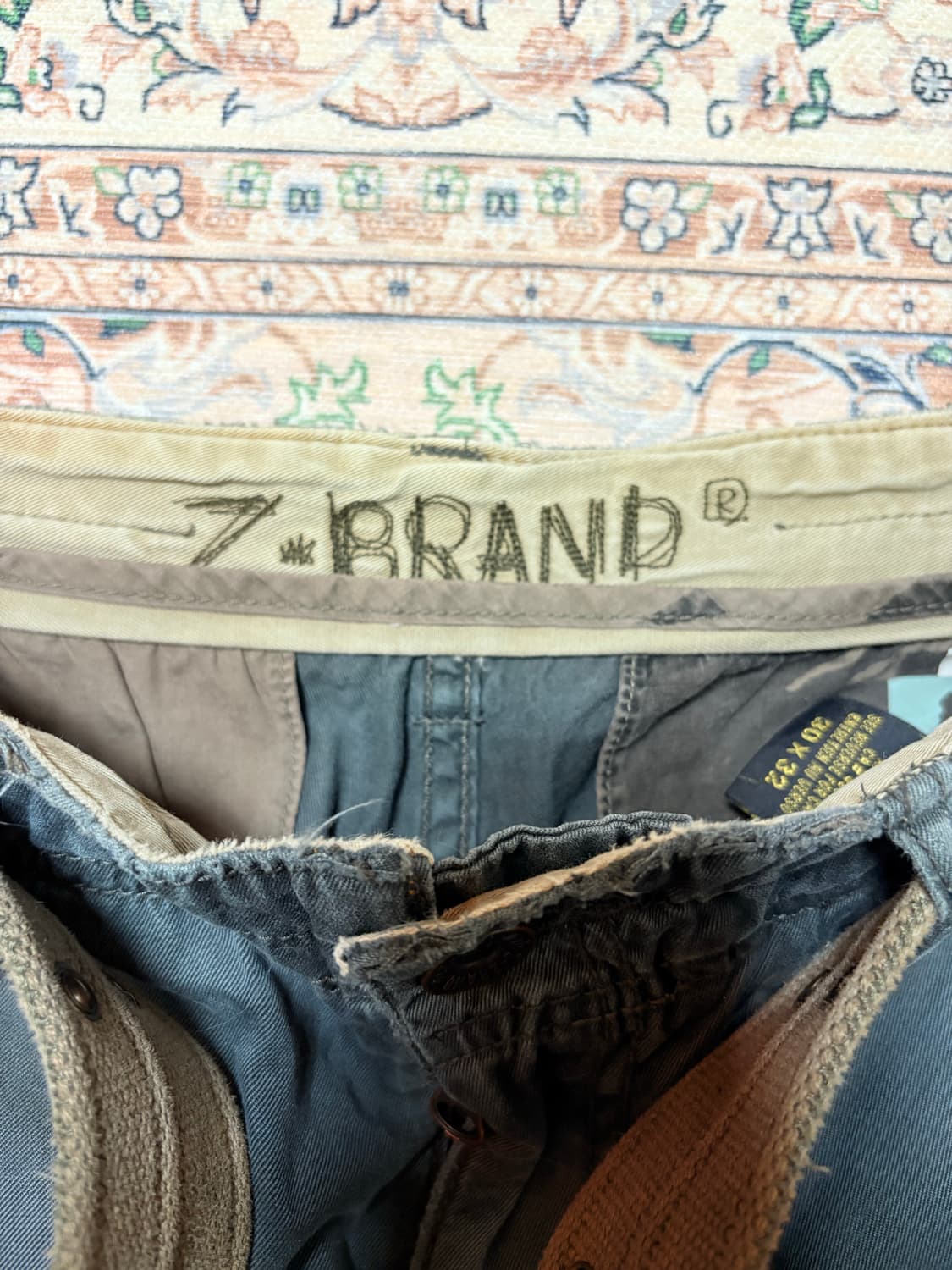 2000’s z-brand  destruction cago pants  상품이미지4