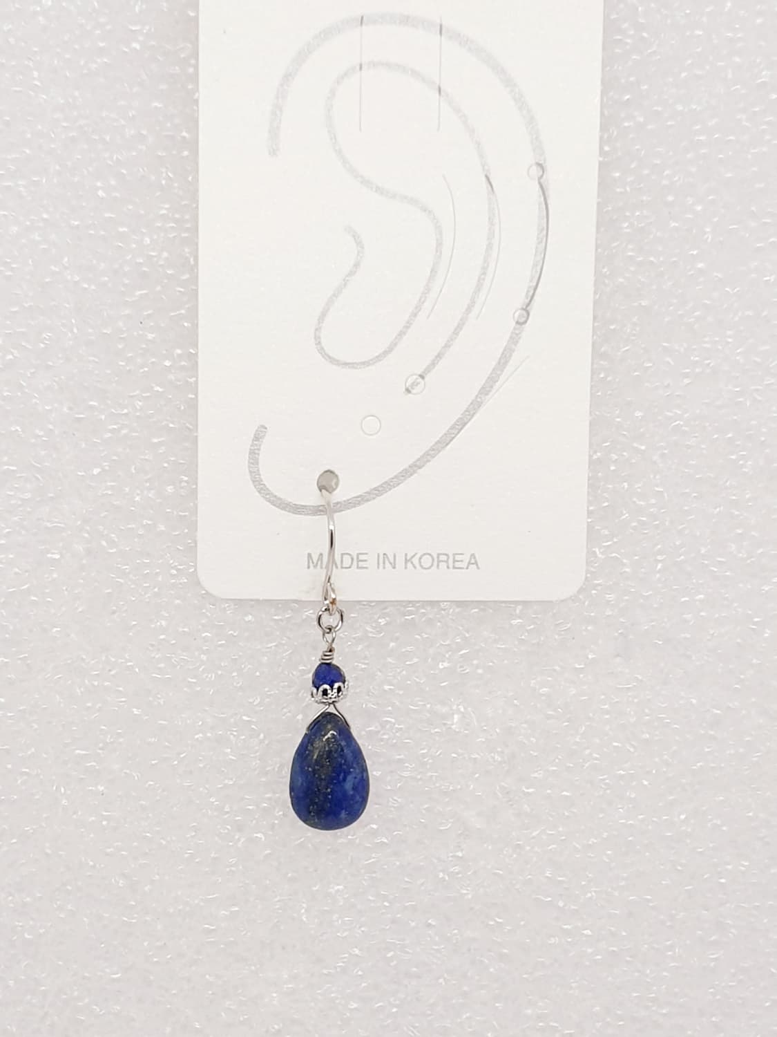 미드나잇 블루 라피스 귀걸이 상품이미지3