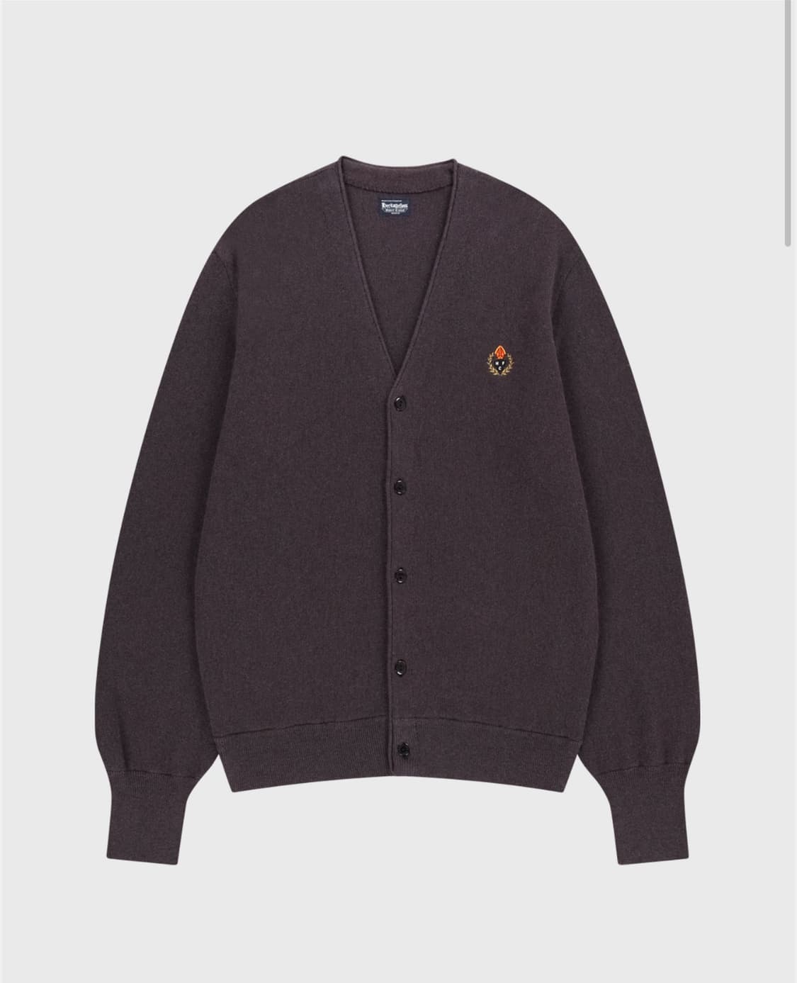 (새상품) 헤리티지플로스 퍼플 울 가디건 L 상품이미지1