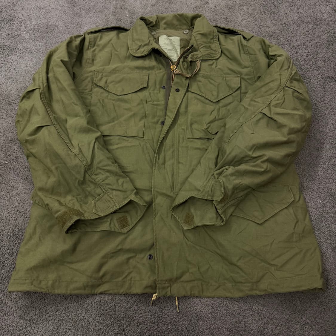 [ L ] 미군 밀리터리 m-65 필드 내피 점퍼 자켓 상품이미지2