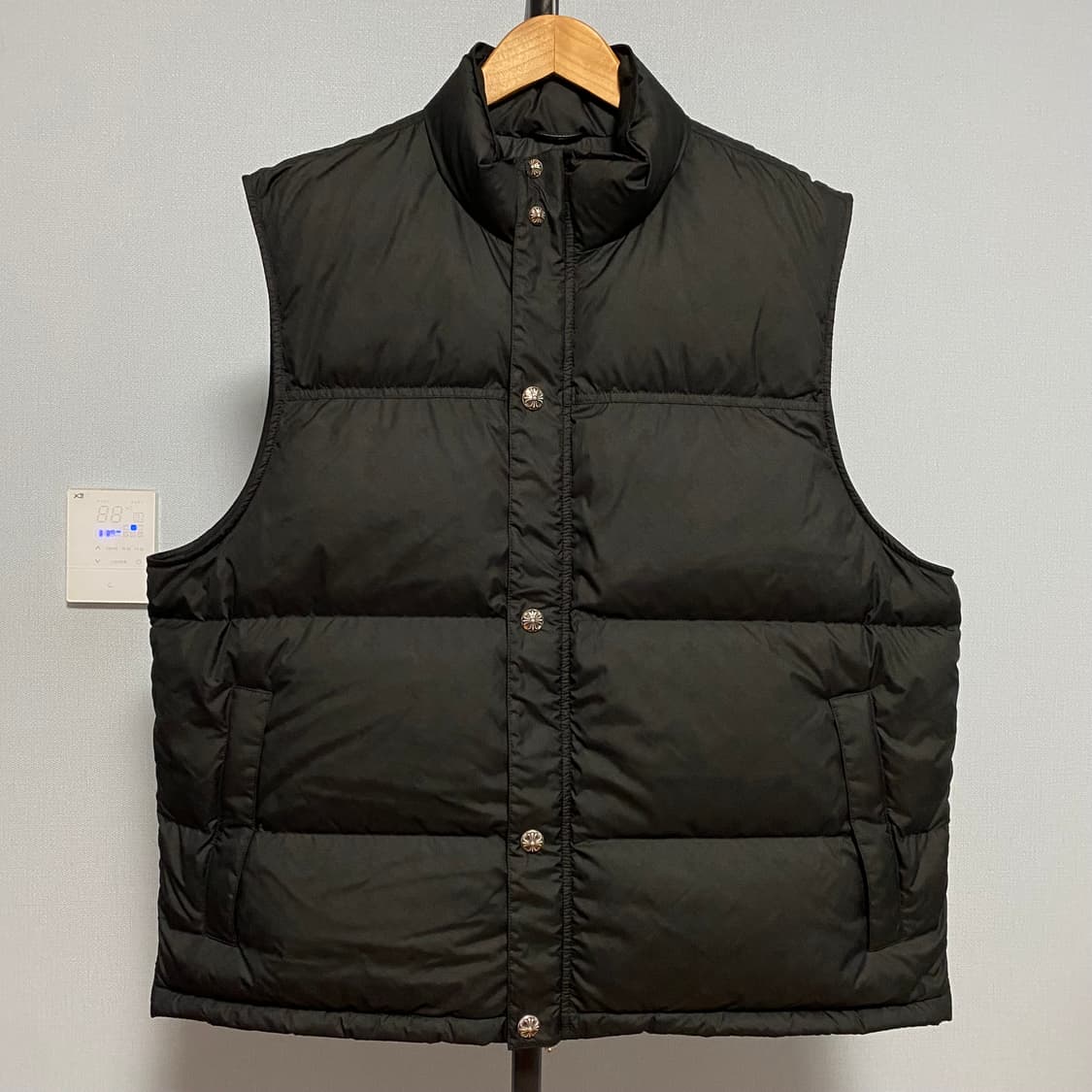 [XL] 크롬하츠 스티프 STIFF V2 푸퍼 패딩 베스트 블랙 상품이미지1