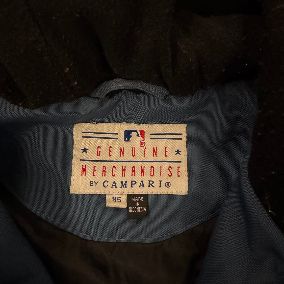 [정품/95] MLB 빈티지 컬러 블록 후드 점퍼 자켓 상품이미지5