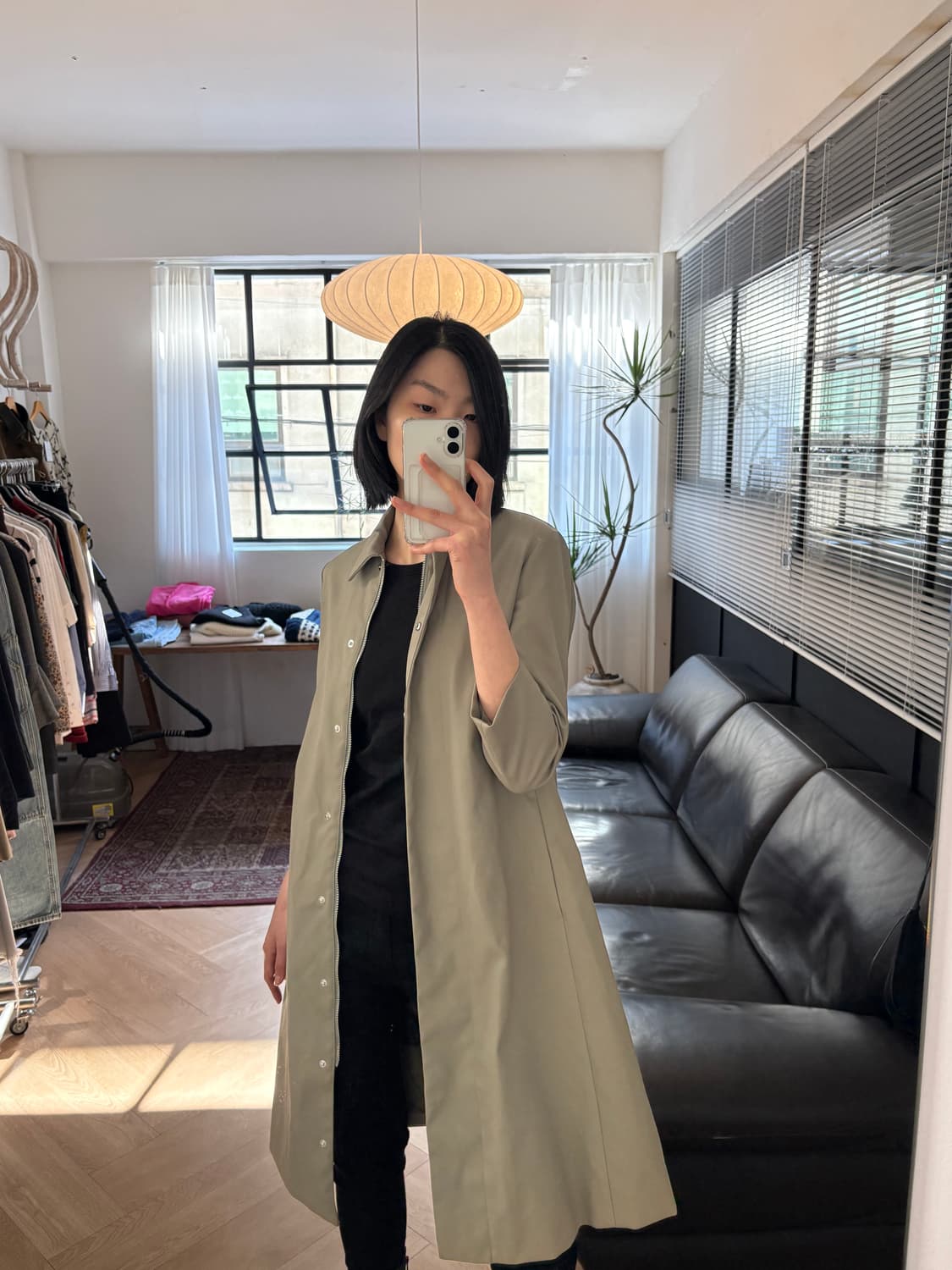 띠어리 나일론 코트  상품이미지7