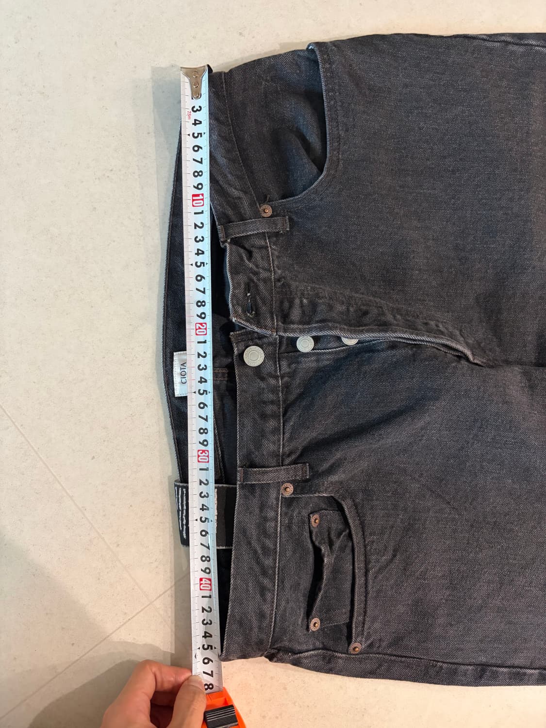 25SS New Straight 5 시오타 데님 상품이미지5