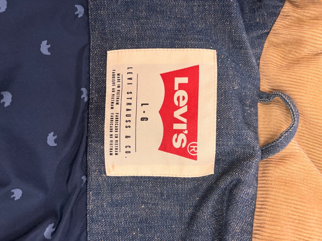 Levis denim down jacket 상품이미지4