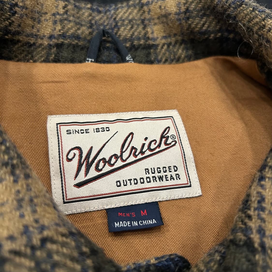 울리치 체크 헌팅자켓 상품이미지3