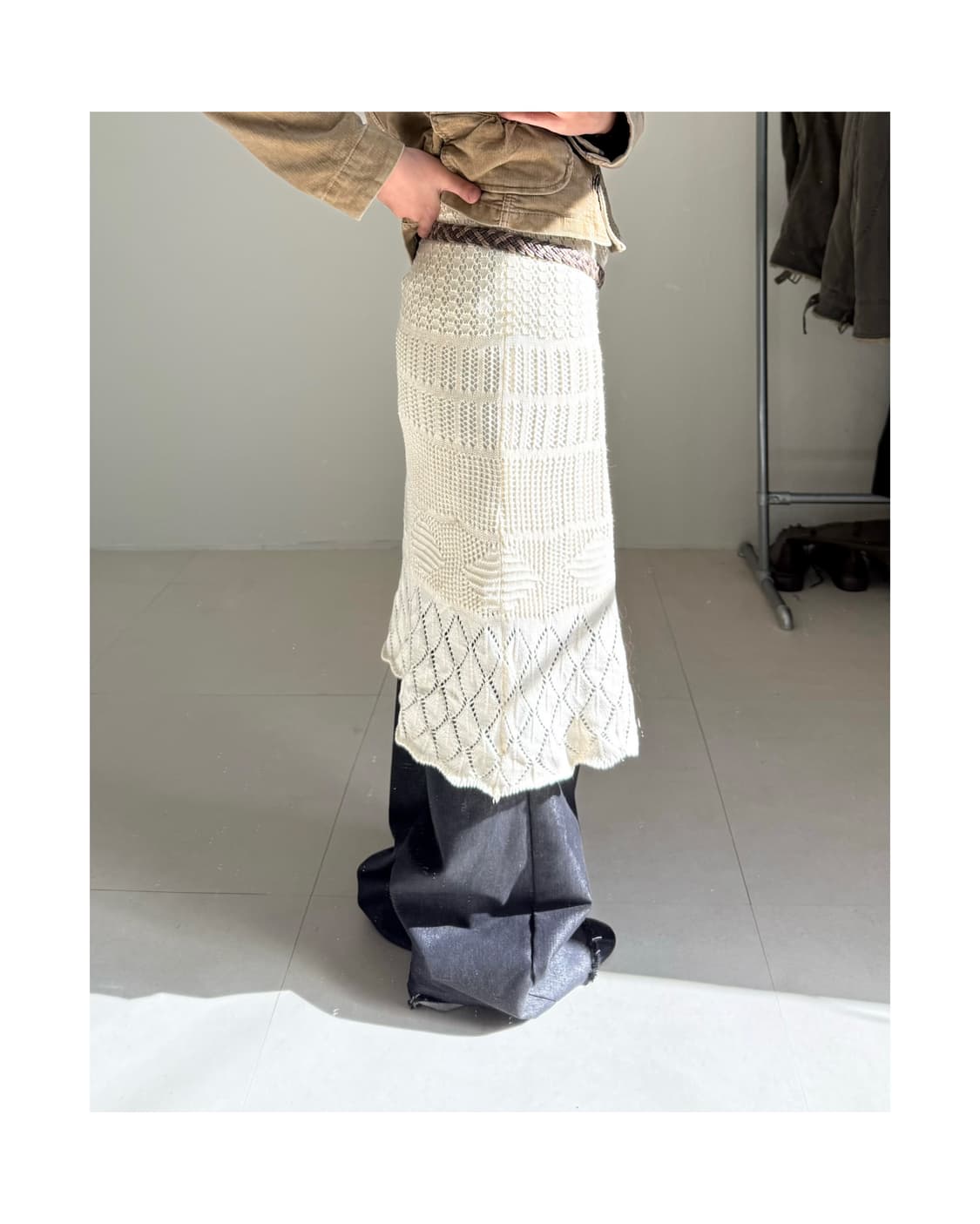 빈티지 크로셰 스커트 상품이미지2