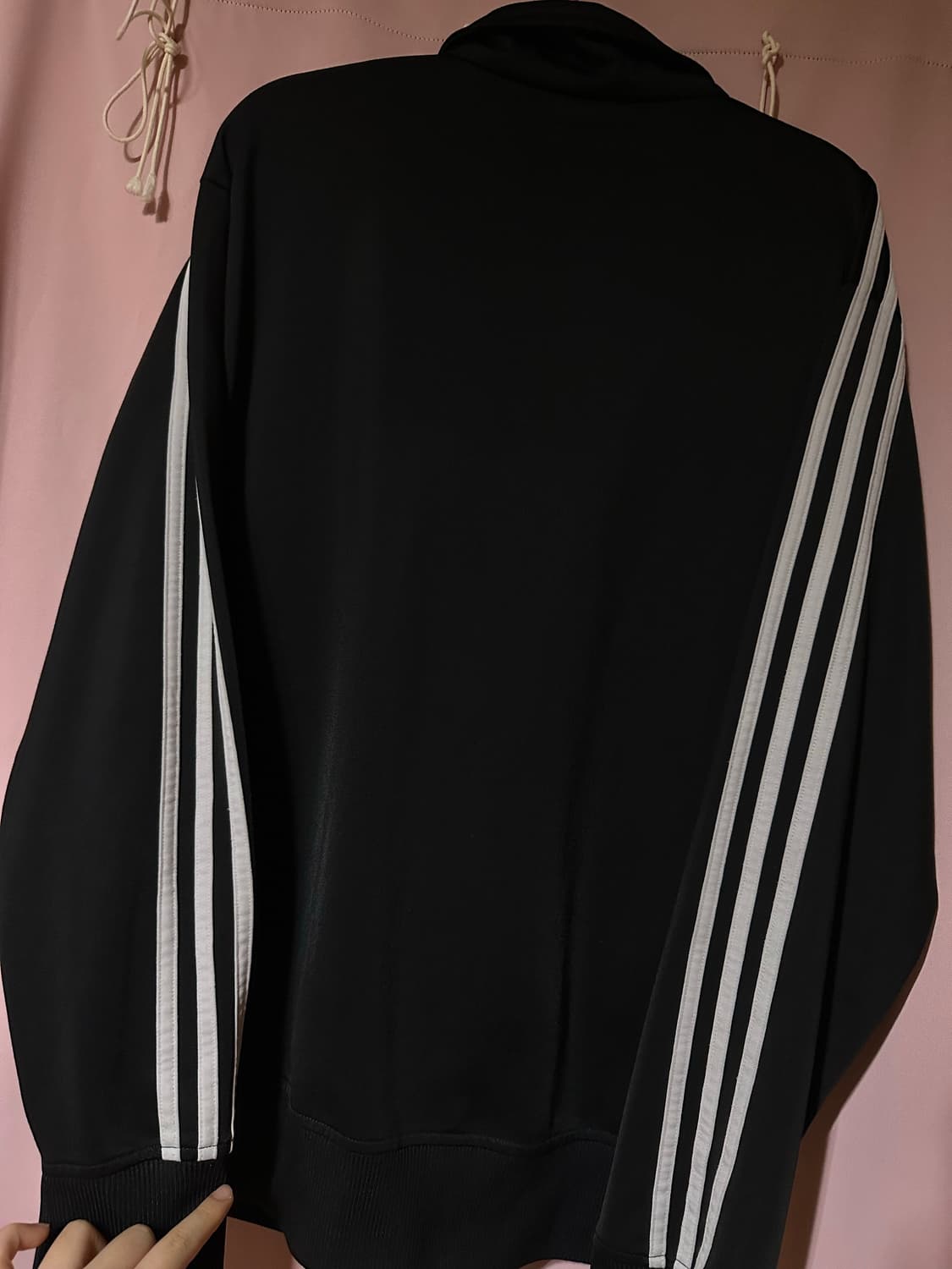 아디다스져지 아디다스 블랙 파이어버드 트랙탑 집업 불꽃져지 아디다스110 상품이미지3