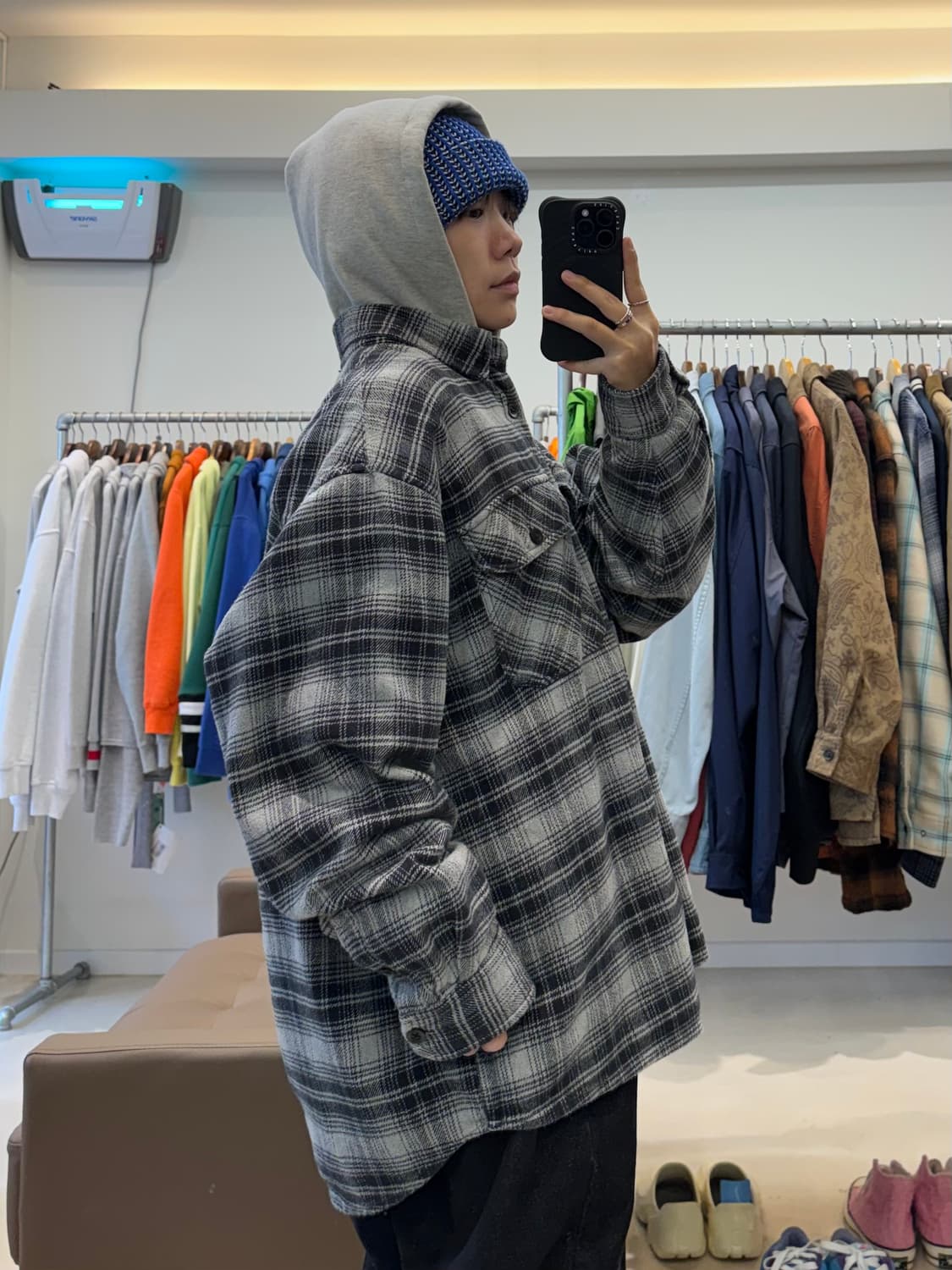 칼하트 wip 크렌즈 체크셔츠 상품이미지9