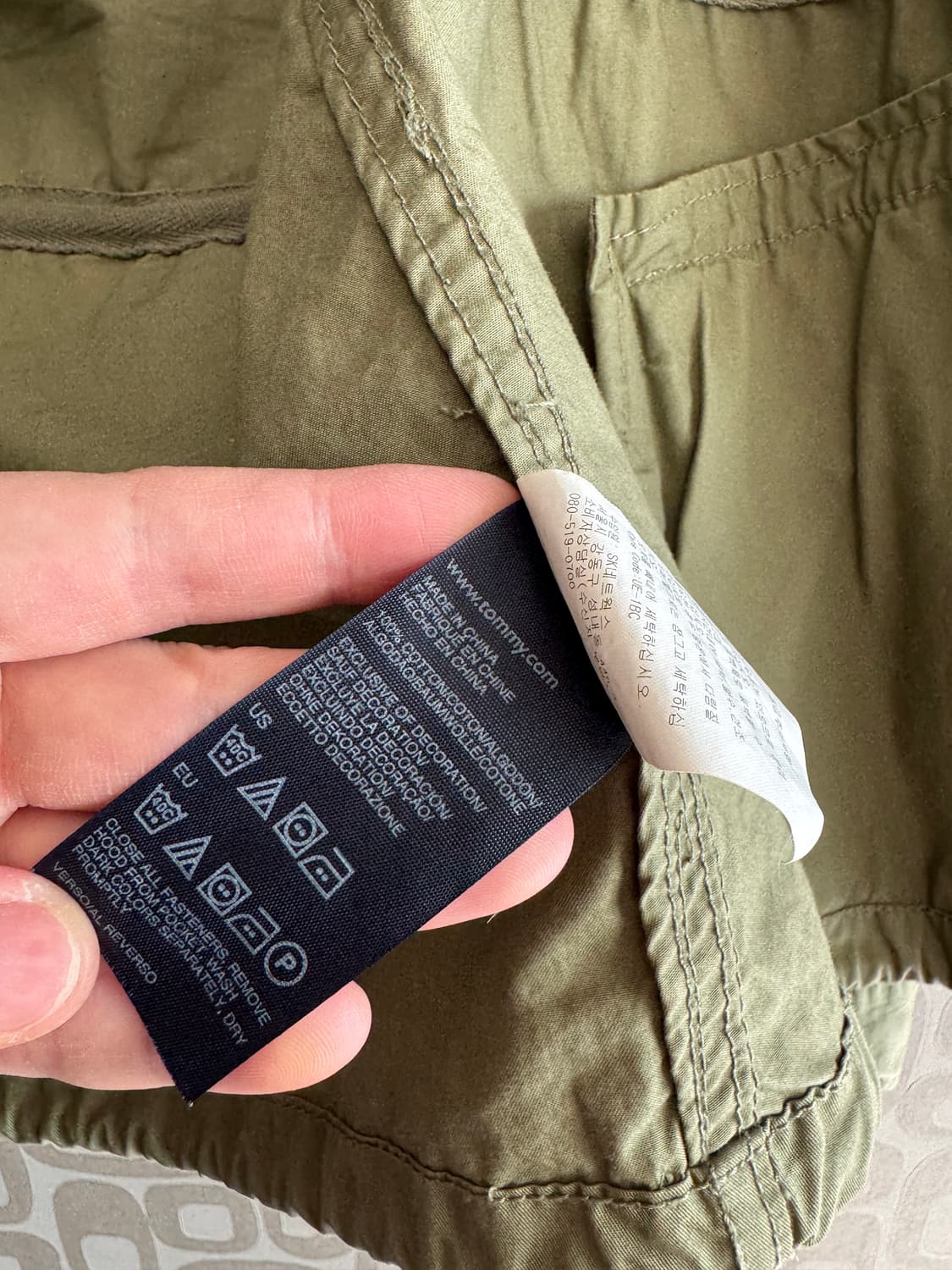 Tommy Hilfiger 타미 힐피거 야상 자켓 XS 상품이미지7