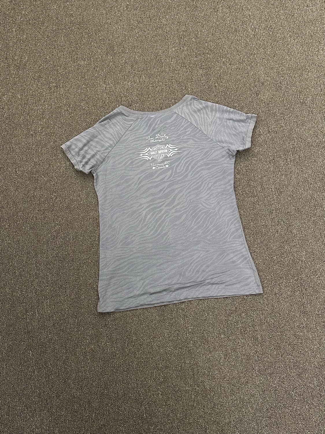 OS)할리데이비슨 빈티지 여성 슬림 반팔 상품이미지6