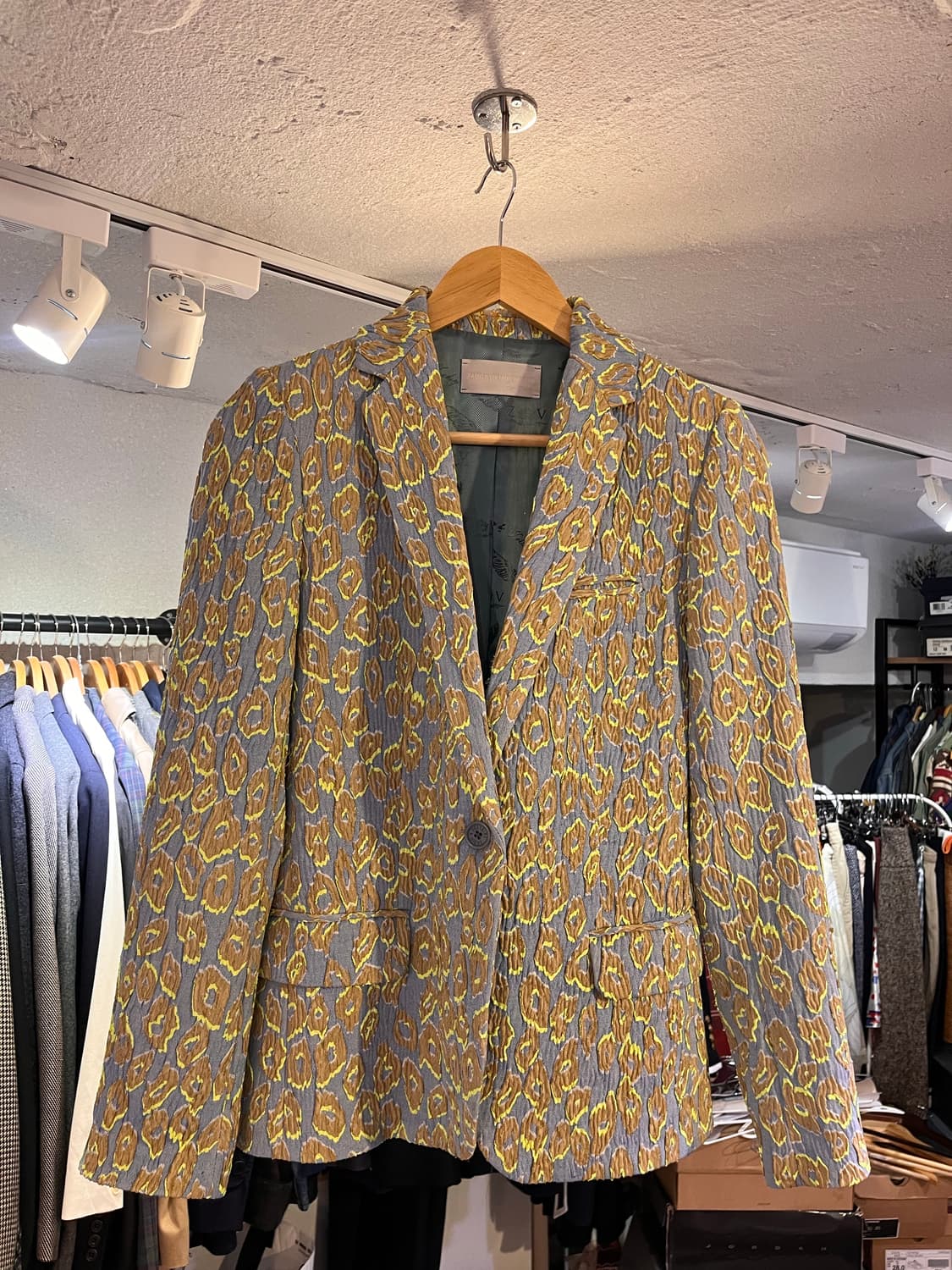 쟈딕앤볼테르 자카드 애니멀 블레이저 (T36) 상품이미지1